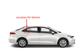 Passenger Right Side Rear Vent Window Vent Glass Compatible with Toyota Corolla 4 Door Sedan 2020-2025 Models