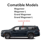 Laminated Driver Left Side Rear Door Window Door Glass Compatible with Jeep Wagoneer / Wagoneer L / Grand Wagoneer / Grand Wagoneer L 2022-2025 Models