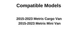 Heated Back Window Back Glass Passenger Right Side Compatible with Mercedes Benz Metris 2015-2023 Models