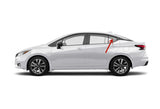 Driver Left Side Rear Vent Window Vent Glass Compatible With Nissan Versa 2020-2025 Models