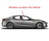 Laminated Passenger Right Side Front Door Window Door Glass Compatible with Maserati Quattroporte 2014-2024 Models