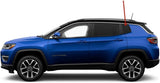 Driver Left Side Quarter Window Quarter Glass Compatible with Jeep Compass MP 2017-2025 Models
