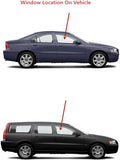 Passenger Right Side Front Door Window Door Glass Compatible with Volvo S60 2001-2009 Models/Volvo XC70 V70 2001-2007 Models