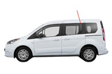 Driver Left Side Rear Vent Window Vent Glass Compatible with Ford Transit Connect Short Wheel Base 2014-2023 Models