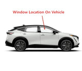 Laminated Passenger Right Side Front Door Window Door Glass Compatible with Nissan Ariya 2023-2025 Models