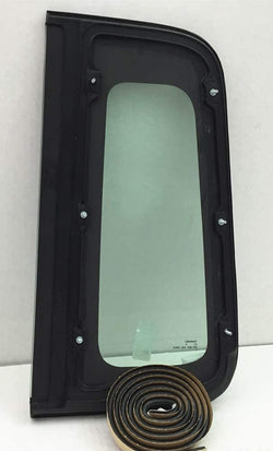 Stationary Passenger Right Side Rear Access Door Quarter Window Quarter Glass Quarter Window Compatible with Ford F150 Pickup 2 Door Standard Cab 2004-2008 Models