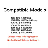 OE Power Sliding Back Window Back Power Slider Glass Compatible with Dodge Ram Pickup 2009-2018 1500 & 2019-2024 1500 Classic & 2010-2025 2500 3500 & 2011-2025 3500Cab/Chs 4500 5500 Models