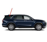 Tempered Factory Privacy Tinted Passenger Right Side Rear Quarter Window Quarter Glass Compatible with Hyundai Palisade 2020-2025 Models