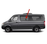 Privacy Driver Left Side Sliding/Stationary Door Window Door Glass Compatible with Freightliner Sprinter/Mercedes Benz Sprinter/Dodge Sprinter 144 & 170 WB Van 2007-2018 Models