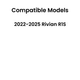 Glass Only Heated Rear Back Window Back Glass Compatible with Rivian R1S 2022-2025 Models