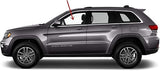 OEM Tempered Driver Left Side Front Door Window Door Glass Compatible with Dodge Durango 2011-2025 /Jeep Grand Cherokee 2011-2021/ Grand Cherokee WK 2022 Models (Not For Cherokee, or Grand Cherokee L)