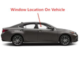 Laminated Passenger Right Side Front Door Window Door Glass Compatible with Lexus ES350 / ES300h 2013-2018 Models