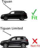 Driver Left Side Rear Door Window Door Glass Compatible with Volkswagen Tiguan 2018-2024 Models (Not For Limited Models)