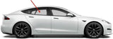 Tempered Passenger Right Side Rear Door Window Door Glass Compatible with Tesla Model S 2012-2023 Models