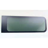 Driver Left Side Quarter Window Glass Privacy With Free Butyl Tape Compatible with Nissan NV1500 NV2500 NV3500 2012-2021 Models
