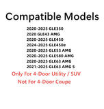 Laminated Driver Left Side Rear Door Window Door Glass Compatible with Mercedes Benz GLE350 GLE43AMG GLE450 GLE53AMG GLE580 GLE63AMG 4-Door SUV 2020-2025 Models (Not For Coupe)