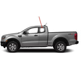 Driver Left Side Quarter Window Quarter Glass Compatible with Ford Ranger Pickup 2 Door Super Cab 2019-2023 Models