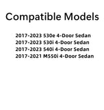 Back Window Back Glass Compatible with BMW 530e/ 530i/ 540i/ M550i 4 Door Sedan 2017-2023 Models