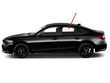 Driver Left Side Rear Door Window Door Glass Compatible with Honda Civic 4 Door Sedan 2022-2025 Models