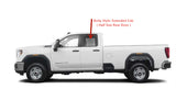 Driver Left Side Rear Door Window Door Glass Compatible with Chevrolet Silverado 2500/3500 2020-2025 GMC Sierra 2500/3500 2020-2025 4-Door Extended Cab Pickup (Half Size Rear Door) Models