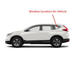 Clear Driver Left Side Quarter Window Quarter Glass Compatible with Honda CR-V 2017-2022 Models