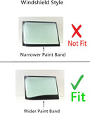 Laminated Passenger Right Side Front Windshield Window Glass Compatible with Freightliner Coronado Columbia 122SD 2012-2022 Models