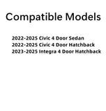 Driver Left Side Front Door Window Door Glass Compatible with Honda Civic 2022-2025 Acura Integra 2023-2025 Models