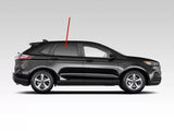 Passenger Right Side Rear Door Window Door Glass Compatible with Ford Edge 2015-2024 Models
