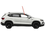 Tempered Passenger Right Side Front Door Window Door Glass Compatible with Volkswagen Taos 2022-2025 Models