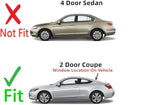 Heated Back Glass Back Window Compatible with Honda Accord 2 Door Coupe 2008-2012 Models