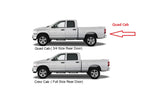 Driver Left Side Rear Door Window Door Glass Compatible with Dodge Ram Pickup 1500 4 Door Quad Cab 2009-2018 Models & 1500 Classic 4 Door Quad Cab 2019-2024 Models