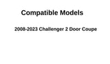OEM Passenger Right Side Quarter Window Quarter Glass Compatible with Dodge Challenger 2 Door Coupe 2008-2023 Models