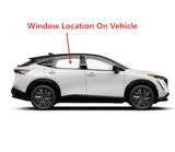 Laminated Passenger Right Side Rear Door Window Door Glass Compatible with Nissan Ariya 2023-2025 Models