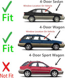 Passenger Right Side Front Door Window Door Glass Compatible with Subaru Legacy/Subaru Outback 4 Door Sedan/Wagon 2000-2004 Models