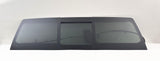 Power Back Slider Window Back Glass Compatible with Ram Pickup 1500 2019-2024 4 Door Models (Not For 1500-Classic)