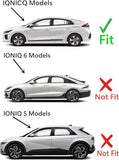 Driver Left Side Rear Door Window Door Glass Compatible with Hyundai Ioniq Hybrid 2017-2023 Models (Not For Ioniq 5 or Ioniq 6)