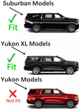 Tempered Passenger Right Side Rear Door Window Door Glass Compatible with Chevrolet Suburban / GMC Yukon XL 2021-2025 Models (Not For Yukon)