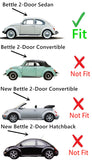 Tempered Door Window Door Glass Compatible with Beetle / Super Beetle 2-Door Sedan 1965-2003 Models Fit Both Side
