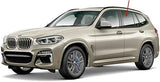 Driver Left Side Rear Door Window Door Glass Compatible with BMW X3 2018-2024 Models