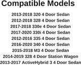 Driver Left Side Front Door Window Glass Compatible with BMW ActiveHybrid 3 & 320i & 330i & 330e & 335i & 340i 2012-2020 / M3 2015-2018 / 328d & 328i 2012-2018 4 Door Sedan & Wagon Models