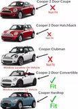 Driver Left Side Door Window Door Glass Compatible with Mini Cooper 2 Door Convertible 2016-2022 Models / Cooper Hardtop 2 Door Hatchback 2014-2022 Models