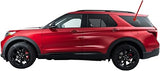 Driver Left Side Quarter Window Quarter Glass Compatible with Ford Explorer 2020-2025 Models