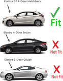 Driver Left Side Front Door Window Door Glass Compatible with Hyundai Elantra GT 4 Door Hatchback 2013-2017 Models