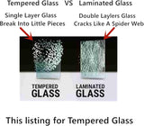 Passenger Right Side Front Door Window Door Glass Compatible with Mazda 6 2014-2021 Models