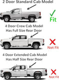 Tempered Driver Left Side Door Window Door Glass Compatible with Chevrolet Silverado 2500 3500 2020-2025 GMC Sierra 2500 3500 2020-2025 2-Door Standard Cab Pickup Models