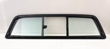 Clear Rear Manual Slider Window Back Glass Compatible with Toyota Tundra Pickup 2000-2006 Models