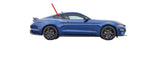 Tempered Passenger Right Side Quarter Window Quarter Glass Compatible with Ford Mustang 2-Door Coupe 2015-2023 Models