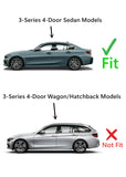 Tempered Driver Left Side Front Door Window Door Glass Compatible with BMW 3-Series 320i 330i 330e 4-Door Sedan 2019-2025 Models