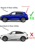 Rear Back Tailgate Window Back Glass Compatible with Audi SQ5 / Q5 2018-2025 Models