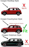 OEM Privacy Driver Left Side Rear Door Window Door Glass Compatible with Mini Countryman 2017-2024 Models